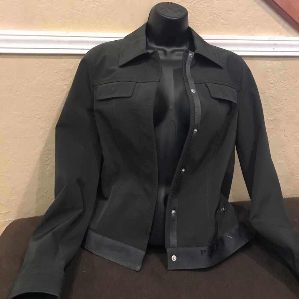COPY - Smokey black classic Prada jacket